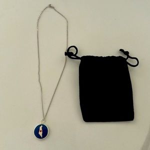 Heart in Israel Necklace